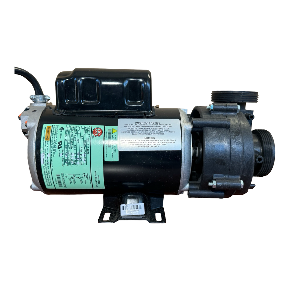 X320465 - Balboa Pump, 60H/48 F 230 v 8.3/2.5