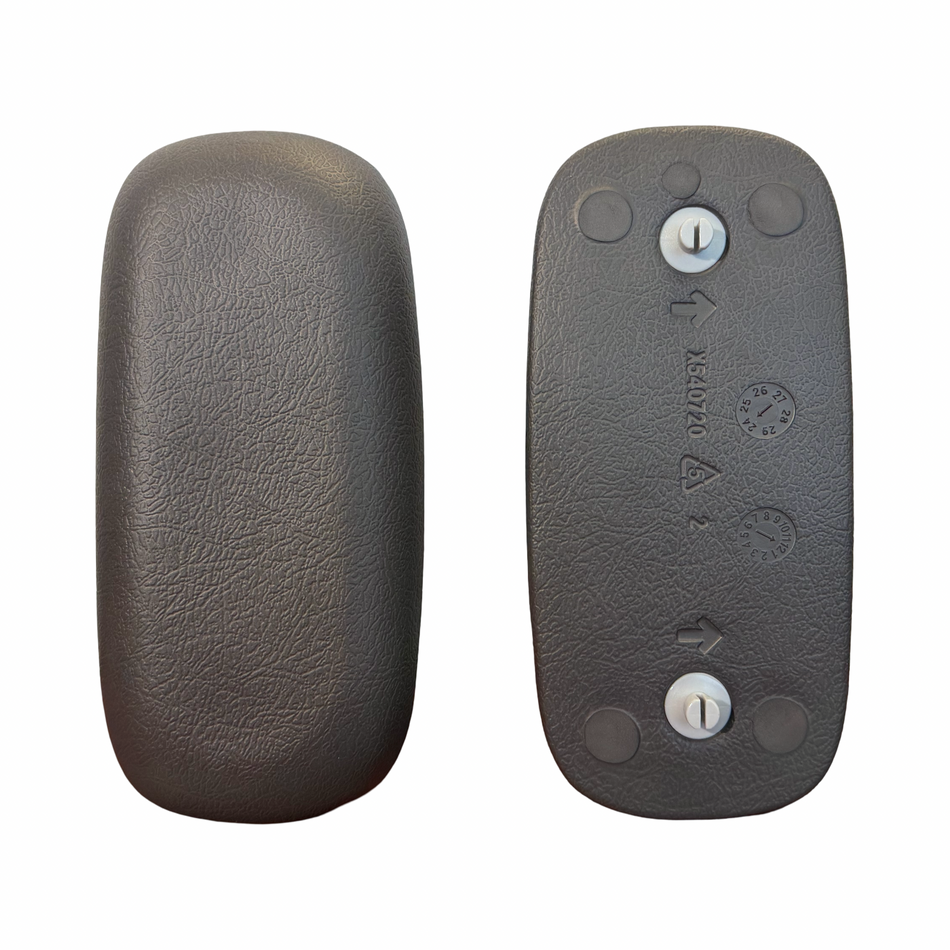 Headrest - Charcoal, Flat Pillow