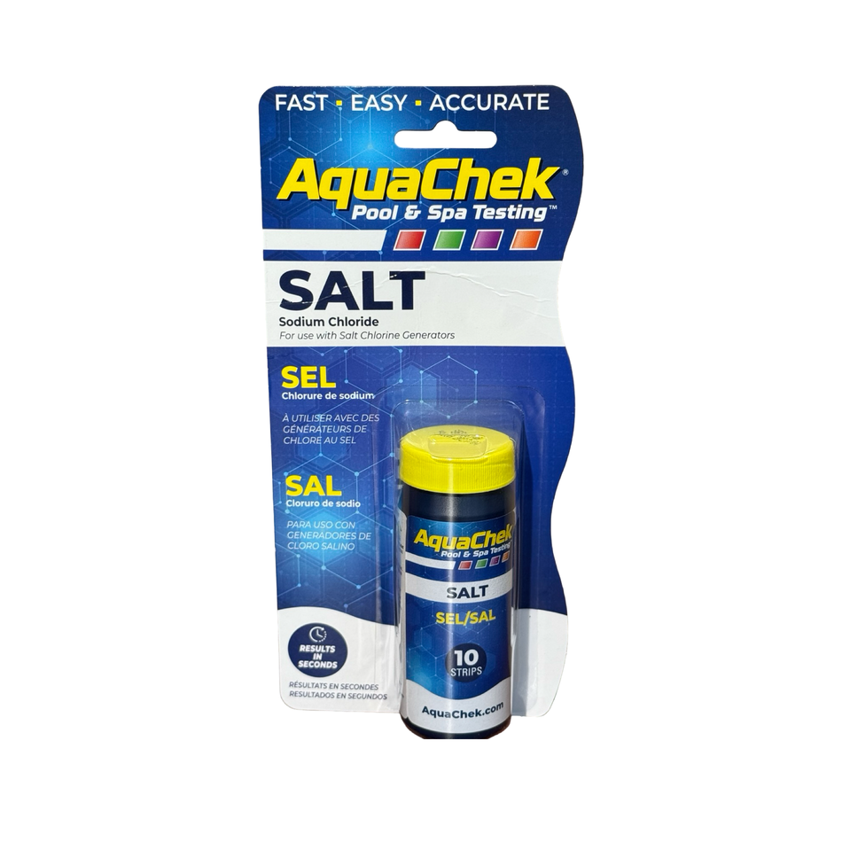 AquaChek Salt Pool & Spa Testing, 10 Strips