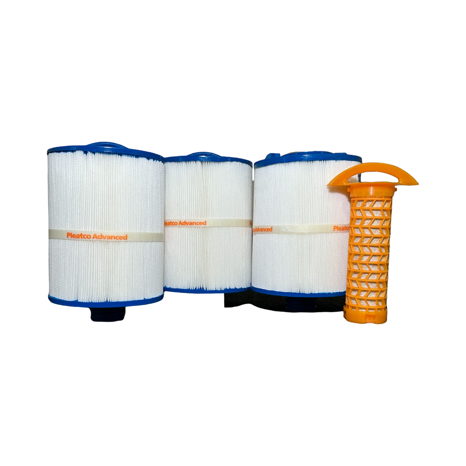 Filter Set - 4 Filter Set for H2X Trainer & Challenger/Michael Phelps Swim Spa