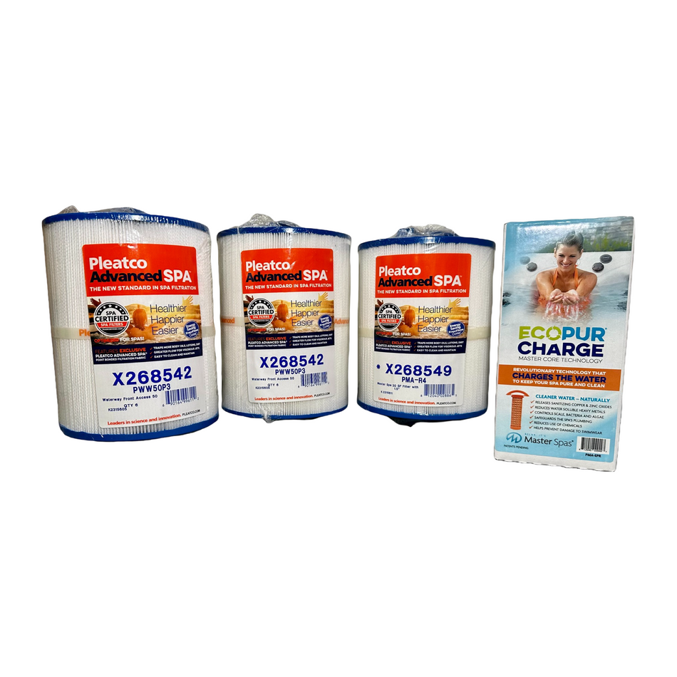 Filter Set - 4 Filter Set for H2X Trainer & Challenger/Michael Phelps Swim Spa