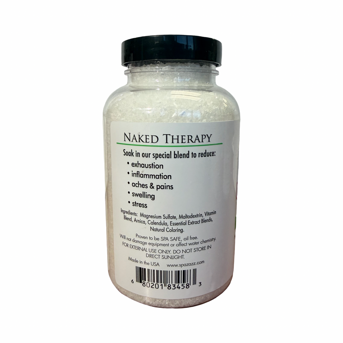 Spazazz Soak In Vitamins - Naked Therapy (19oz)