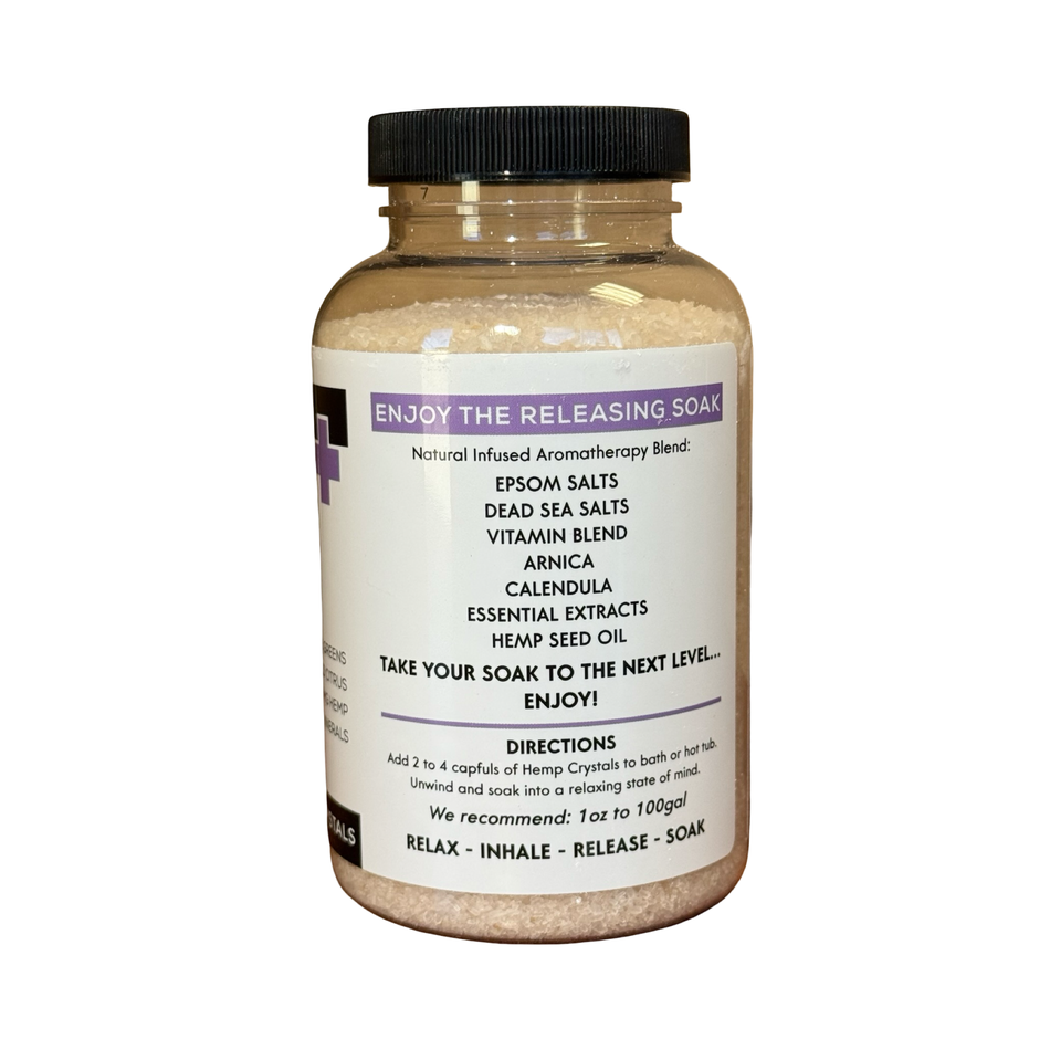 Spazazz Full Body Hemp Soak Crystals Release 22