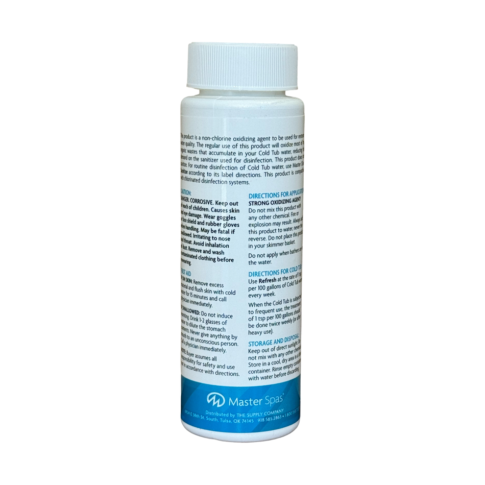 X454454 - Master Clear Refresh (Cold Tub)