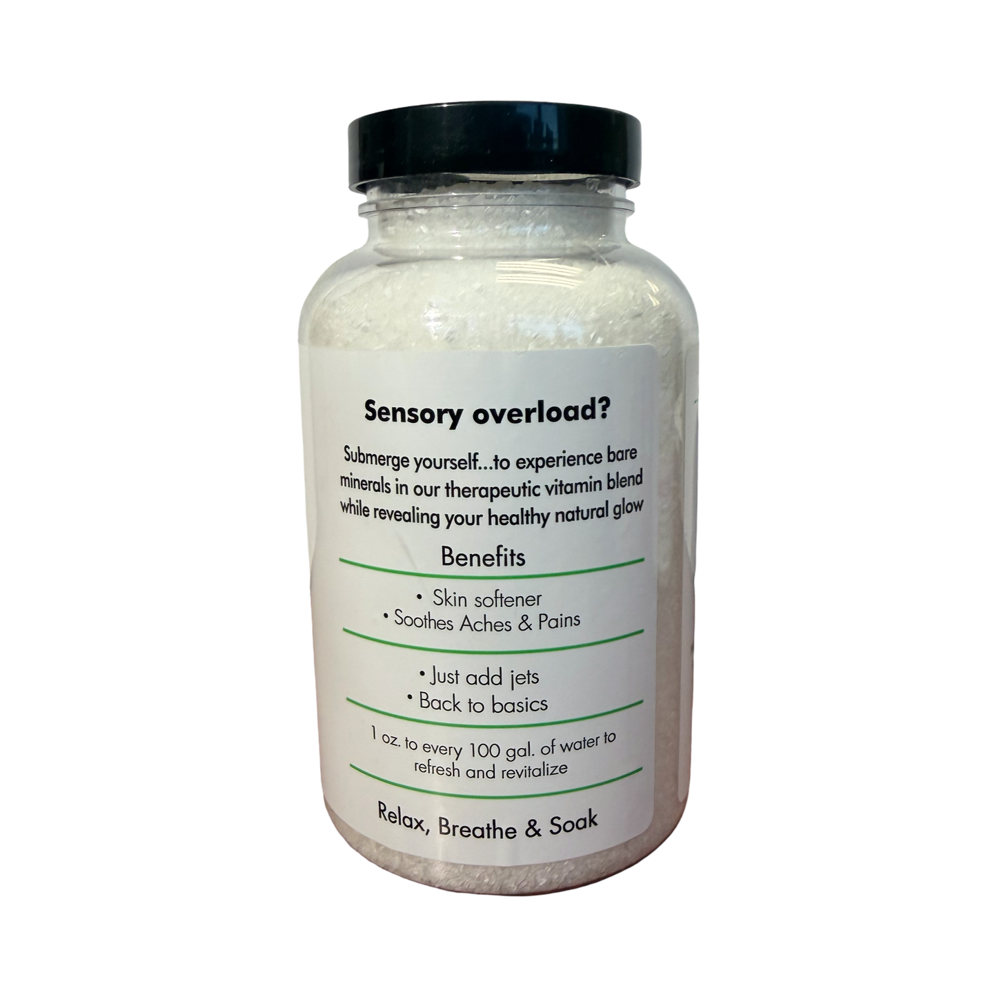 Spazazz Soak In Vitamins - Naked Therapy (19oz)