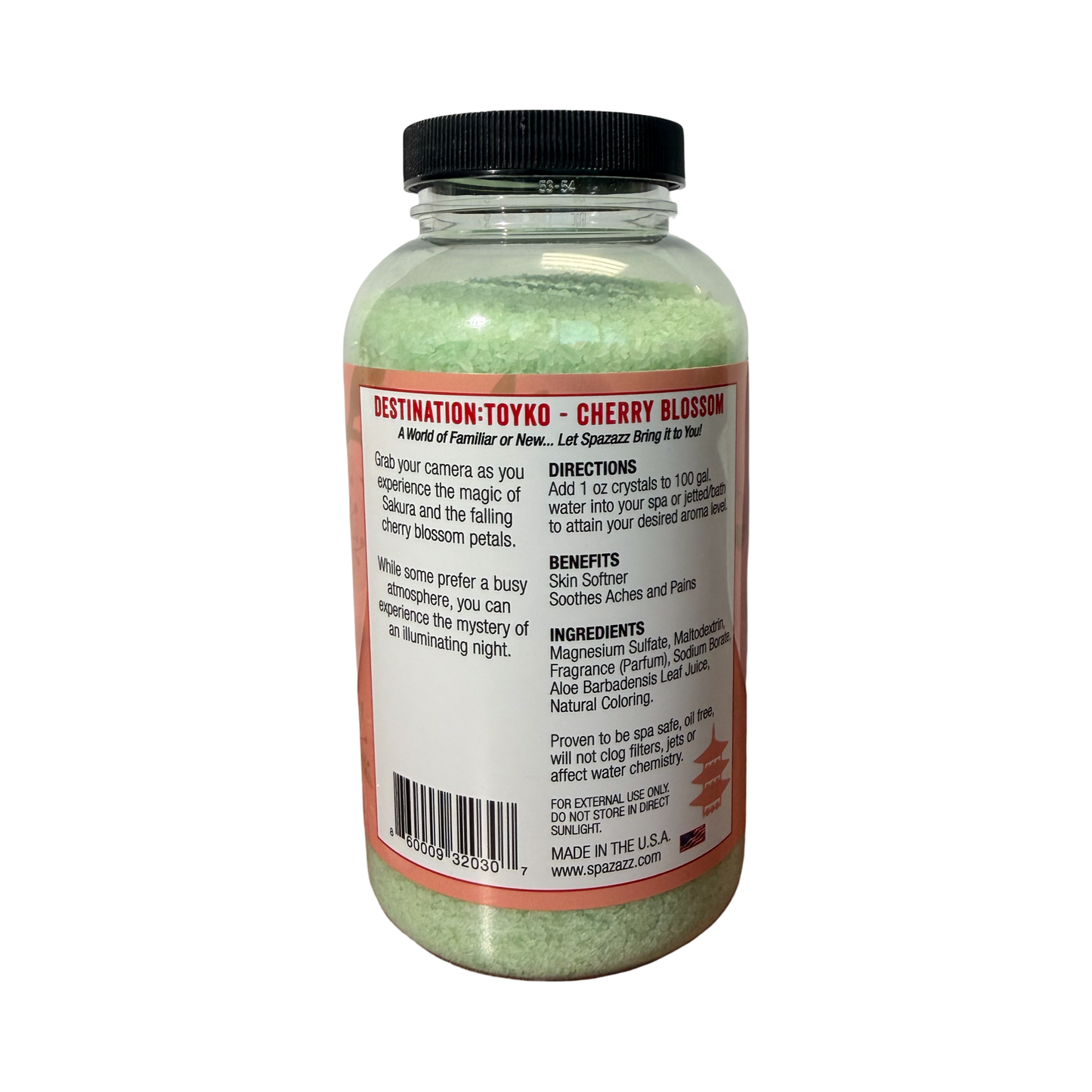 Spazazz Cherry Blossom - Tokyo (22oz)