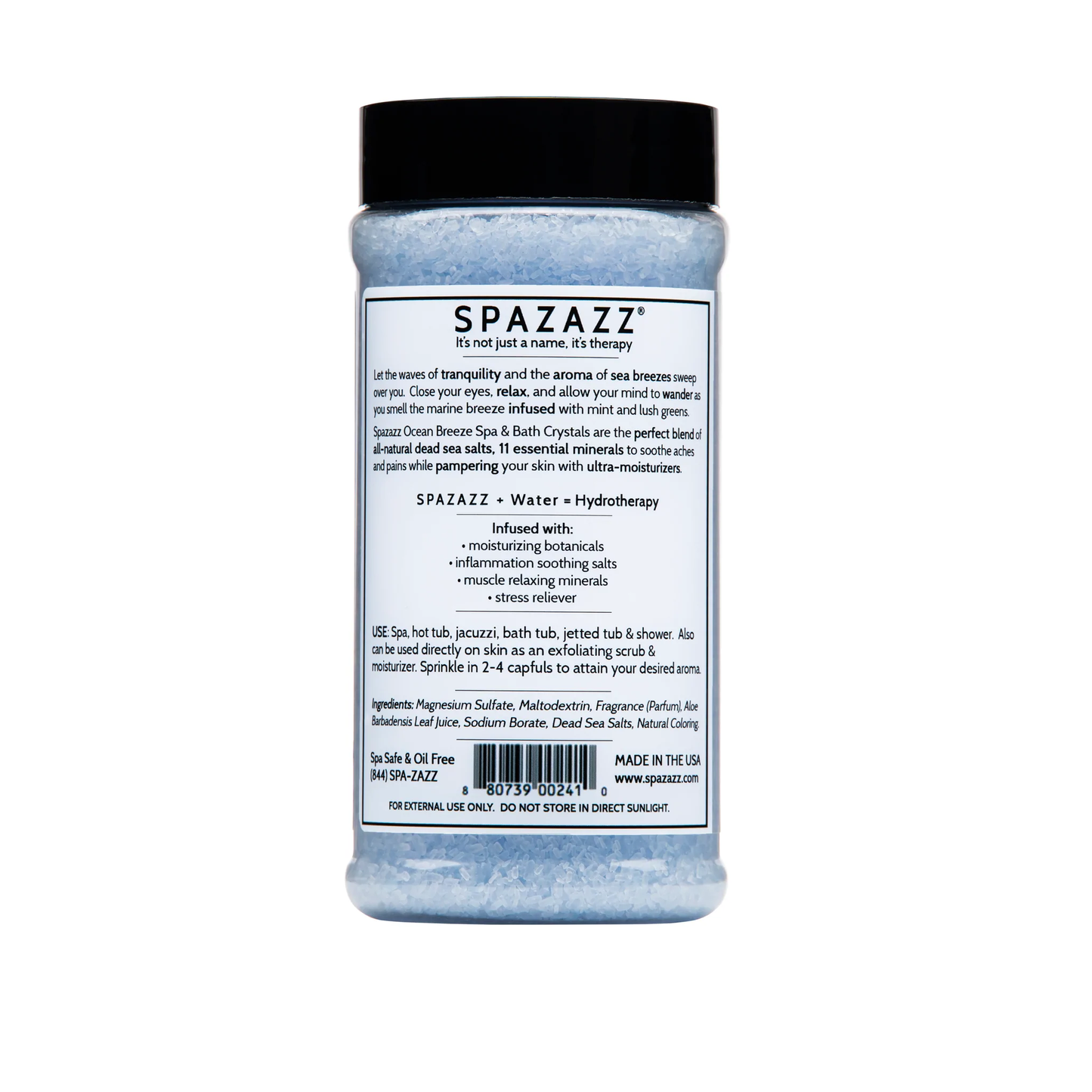 Spazazz Botanicals - Tranquility / Ocean Breeze