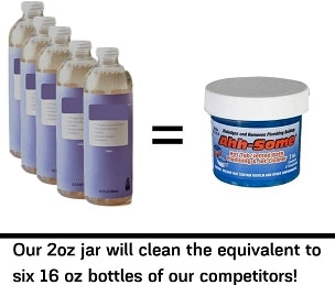 Ahh-Some- Hot Tub Cleaner | Clean Pipes & Jets Gunk Build Up | Clear & Soften Water For Jacuzzi, Jetted Tub, or Swim Spa (2oz.)